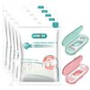520 Count Dental Floss Picks with 2 Floss Dispenser-3 x Teeth Cleaning Advanced Clean Floss Stick,Perfect for Molar Tight Teeth Interdental Spaces,Fight Tooth Decay,Family Toothpicks(5 Pack)