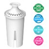 Max Strength Pro Water Filter Replacement for Brita® Pitchers & Dispensers, Classic OB03, Mavea® 107007, 35557 & More, NSF Certified Water Pitcher Filter, 1 Year Supply, Fits Brita & Mavea, 6 Count