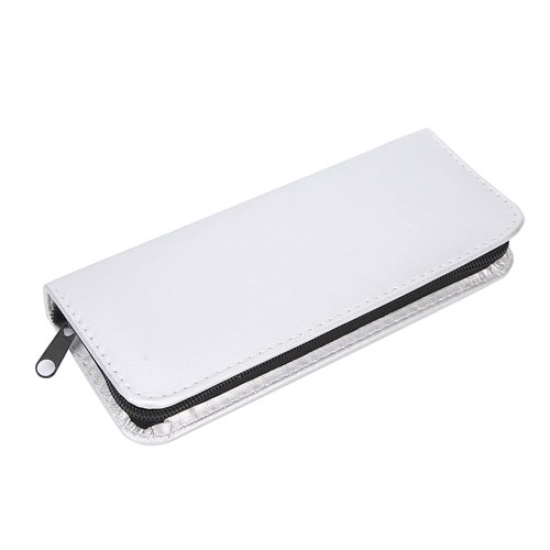PU Leather Scissors Pouch, Hair Stylist Scissor Holder Pouch Cases for Hairdressers, Salon Tools Holster Bag, Portable Barber Shears Holder to Store & Better Protection of Hairdressing Tools