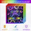 40Packs Video Game birthday Party Supplies include 20 plates, 20 napkins for the Video Game party decoration (Video Game)