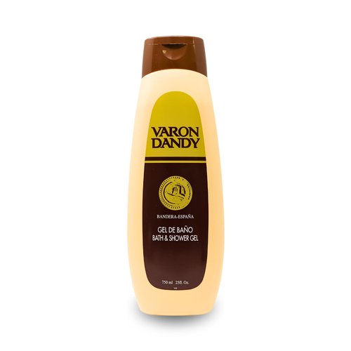 VARON DANDY Shower Gel, Original Scent, 25 fl oz Each - Classic and Refreshing Body Wash for Men