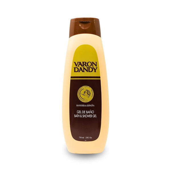 VARON DANDY Shower Gel, Original Scent, 25 fl oz Each - Classic and Refreshing Body Wash for Men