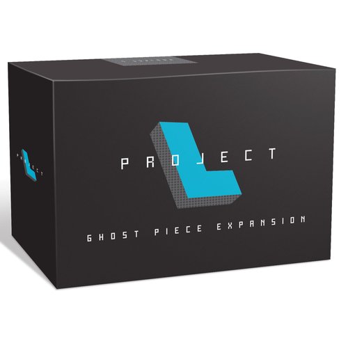 Boardcubator Project L: Ghost Piece Board Game Expansion - Bigger Puzzles, New Rewards, and Exciting Gameplay! Puzzle Strategy Game for Kids & Adults, Ages 14+, 1-5 Players, 20-40 Mins, Made