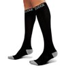 6 Pairs Compression Socks Pack - Best Medical, Nursing, Travel & Flight Socks - Running & Fitness - 15-20mmHg