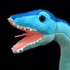 ZHONGXIN MADE Simulation Plesiosaurus Dinosaur Stuffed Plush Toy- 16inch Blue Dinosaur Tyrannosaurus Rex Plushie, Figurines Stuffed Model Toys Soft,Gifts for Kids (Plesiosaurus)