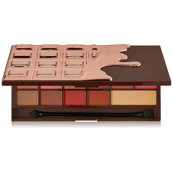 Makeup Revolution I Heart Chocolate Eyeshadow Palette, Rose Gold