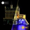 YEABRICKS LED Light for 76435 Harry Potter Hogwarts Castle Great Hall Building Blocks Model (Building Set NOT Included)
