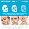 CLFJLXYX Collagen Face Mask for Deep Hydration，Moisture Locking，Hydrogel Mask，Collagen Night Wrapping Mask，Brightens Skin Tone，Promotes Elasticity and Firmness，Korean Skin Care-4 Pack