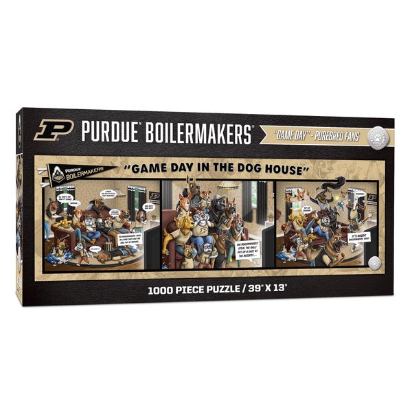 YouTheFan NCAA Purdue Boilermakers Game Day in The Dog House 1000pc Puzzle