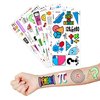 96 PCS Funny Cute Math Formula Symbols Temporary Tattoos Stickers Themed Birthday Party Decorations Supplies Decor Favors Mathematics Sticker Gifts For Kids Boys Girls Teachers Students School Prizes