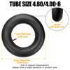 FVRITO 4.80/4.00-8" 480/400-8 Inner Tubes with Straight Stem Valve Gap Replacement for Mowers,Hand Trucks,Wheelbarrows,Carts Generators,Yard Trailers,Dollies,Trolleys,Wagons Pack of 2
