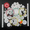 URIMPAVIDO 75PCS Plastic Gears Set Motor Gears for Motor DIY Model Toy RC Car Helicopter Gear Replacement