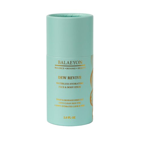 Balaeyon Dew Revive - Face & Body Hydration Balm, 2oz, Multipurpose Everyday Moisturizer, Under Eye Balm, Skin Soother, Makeup Primer, Natural Earthy Scent, No Artifical Scent