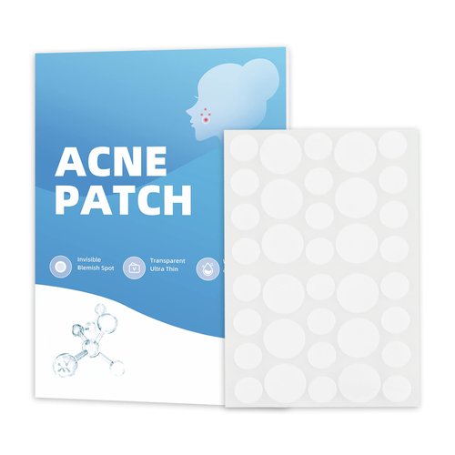 36 Counts Pimple Patches for Face(2 Size),Hydrocolloid Acne Patches Cystic Acne Treatment Stickers Blemish Hydrocolloid Patches for all Skin Type