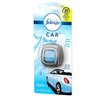 Febreze Car Odor-Fighting Air Freshener Vent Clip, Linen & Sky, (Pack of 8)