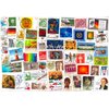 1000 Stamps from Germany (East, WEST, Federal) Mixed Philately Used Postage Stamps Off Paper