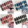 SILPECWEE 16 Sheets Nail Wraps for Women Gradient Star Moon Nail Polish Strips Gel Nail Strips Fingernail Stickers Self Adhesive Nail Polish Stickers for Kids Girl Stick on Nails with 1pc Nail File