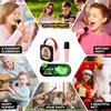 Ainrvteers Kids Karaoke Machine、Kareoke Machine with Bluetooth and Wireless Microphone for Kids， Toys Gifts for Girls Boy Ages 4, 5, 6, 7, 8, 9, 10, 12 +Year Old Birthday (Pink-1 Mic)