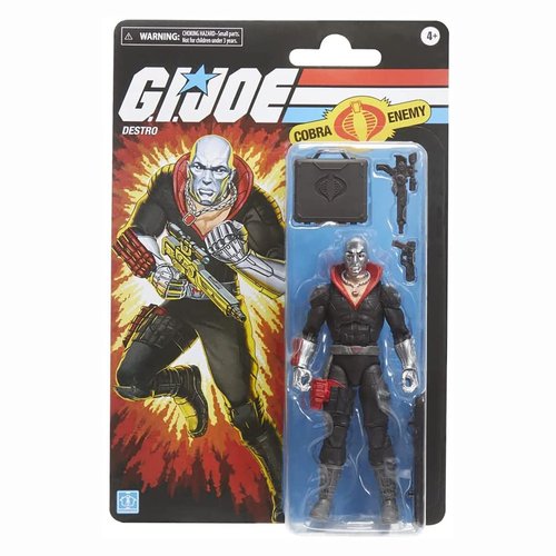 G.I. JOE Classified Retro Carded Animated Destro 6" Action Figure