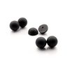 Mercury Rise Self Defense Rubber Ball Ammo for Training Pistol Paintball Gun (10 Count, .50 Cal Rubber Balls)