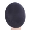 YANTAISIYU 1 Piece Bamboo Fiber Wig Cap Comfortable Elastic Wig Cap for Wig (Black)
