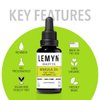 Lemyn Organics Virgin Marula Face Oil | Supercharged with Vitamin C & E | Freshly Made | Intense Hydration & Radiance Boost | Anti-Aging Skin Care and Face Moisturizer | Organic – Vegan – Cruelty-Free