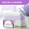 Yardley London Nourishing Bath Soap Bar English Lavender, Calms & Soothes with Pure Lavender Extracts & Essential Oils 4.0 oz Bath Bar, 2 Soap Bars
