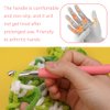 8 mm Crochet Hook, Ergonomic Handle for Arthritic Hands, Extra Long  Knitting Needles for Beginners and Crocheting Yarn (8 mm)