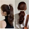 6 Pack Small Banana Hair Clips for Women Non Slip Ponytail Banana Clip for Thin Fine Hair