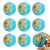 Lohoee 8Pcs Globe Squeeze Balls Mini Globe Stress Ball World Earth Stress Balls Foam Stress Balls for School,Office,Rewards, Party Favors or Gifts(2.5 Inch)