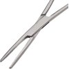 SURGICAL ONLINE Set of 2 Premium Quality 10" Rochester Pean Hemostat Forceps Straight & Curved Clamps Three Locking Positions - SurgicalOnline