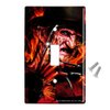 A Nightmare on Elm Street Freddy's Fire Plastic Wall Decor Toggle Light Switch Plate Cover