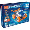 Mega Construx Magnext 4-in-1 Mag-Racers Construction Set with Magnets, Magnetic Building Toys for Kids 81 Pieces, Multi Color