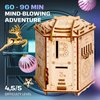 ESC WELT Fort Knox PRO - Escape Room in a Box - Brain Teaser Puzzle Box for Adults & Teens - 3D Puzzle for Adults - Puzzle Game - Cash Puzzle Money Box - Wooden Puzzle Box - Board Game for Adults