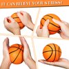 Syhood 4 Pcs 4 Inch Foam Stress Balls for Kids Adults Squeeze Sports Ball Pressure Anxiety Relief Balls Health Balls School Reward for Sports Party Favors