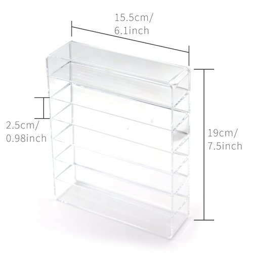 Makeup Organizer, Compact Makeup Palette Organize, for Bathroom Countertops, Vanities, Cabinets, Sleek Modern Cosmetics Storage Solution for - Eyeshadow Palettes, Contour Kits, Blush