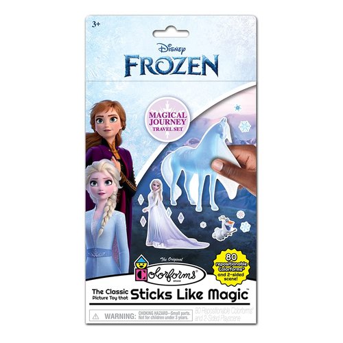 Colorforms Travel Set, Stickers for Kids – Frozen Stickers, Arts and Crafts, Reusable Sticker Book, Kids Stickers, Toddler Crafts, Stickers for Boys, Girls, Arts & Crafts, Craft Supplies, Ages 3+