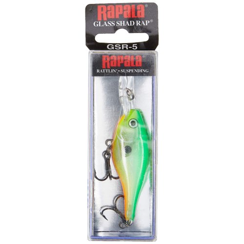Rapala Glass Shad Rap 07 Fishing lure, 2.75-Inch, Glass Citrus Shad