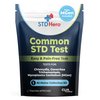 STD Hero At-Home Common STD Test Kit for Women and Men - Test for the Top Four STD's - Includes MGen - Private At-Home Collection - Simple, Discreet, Easy-to-Use with Fast Online Results