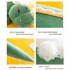 JOSON Dinosaur Plush Pillow, Soft Dinosaur Waist Cushion Plush Pillow, Children's Birthday Gift, Valentine's Day Gift (35.5 inches)