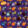Halloween Party Favors for Kids 24 PCS Halloween Pop Fidget its Keychain,Halloween Toys Treats for Kids,Halloween Goodie Bag Stuffers,Halloween Classroom Prizes,Halloween Fidget Toys