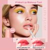 ELESDA Lip Brush, Silicone Lip Applicator Reusable 3PCS Lip Mask Applicator, Silicone Lip Brush Retractable Lip Gloss Balm Applicator Eyeshadow Lip Scrub Brush Applicator Lip Applicators Disposable