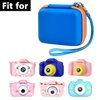 GWCASE Camera Case Compatible with Seckton for Goopow for Desuccus for Rindol for VATENIC for Rikum for GKTZ Kid Toy Video Camera. Kids Digital Cameras Carrying Holder Container (Box Only)-Dark Blue