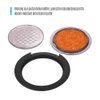 Btuty 3-in-1 Acoustic Guitar Sound Hole Cover Humidifier Moisture Reservoir Dehumidifier for 101-103mm Guitar Sound Hole