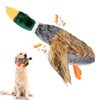 wangstar Squeaky Dog Toy for Puppy Dogs Toys to Keep Them Busy Mallard Duck Stuffed Dog Toys for Medium Small Dogs, 9" Wild Duck