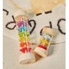 Oneshow Rain Sticks for Kids,Wooden Rainmaker Montessori Toys for Baby 6-12 Months,Baby Rattle Sensory Development Toys,Musical Instruments Toys for 1 Year Old Toddler Kids,Rain Maker Toy Baby 2 Pack