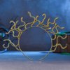 CAKURE Medusa Snake Headband Gold Goddess Headpiece Halloween Party Rave Festival Headdress Hair Accessories for Women and Girls