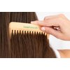 GranNaturals Wide Tooth Wooden Comb - Natural Wood Detangler for Wet or Dry Hair - Prevents Tangle & Static - Styling & Detangling Tool for Straight, Curly, Wavy, Thick Hair