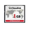 Cloudisk 2-Pack Compact Flash Card 1GB CF 2.0 Card Performance for DSLR Camera, Vintage Digital Camera and Industry Equipment (1GB CompactFlash)