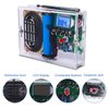 MiOYOOW FṂ Radio Kit, LCD Display Rechargeable Digital Radio Module DIY Kit with Headphone Jack, Soldering Leaning Project for College High School Education and Home Office Outdoor Use